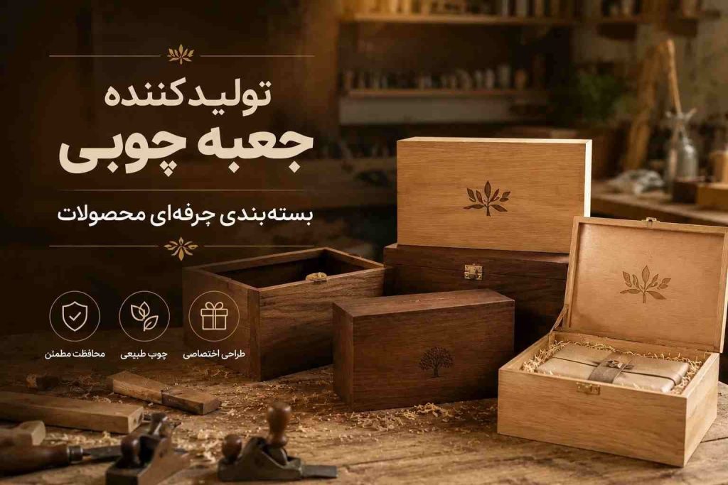 جعبه چوبی حرفه‌ای، اولین قدم برای فروش بیشتر است.